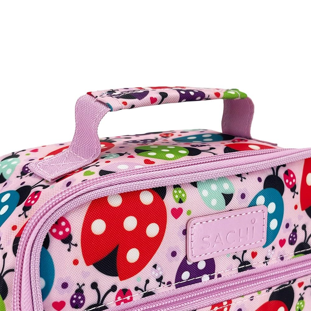 Sachi 'Style 225' Insulated Junior Lunch Tote - Lovely Ladybugs
